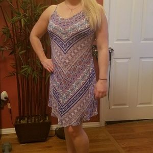 Pink Rose brand summer dress. Size Large